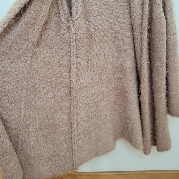 Soft Surroundings knit pink hooded cardigan - Picture 10 of 10